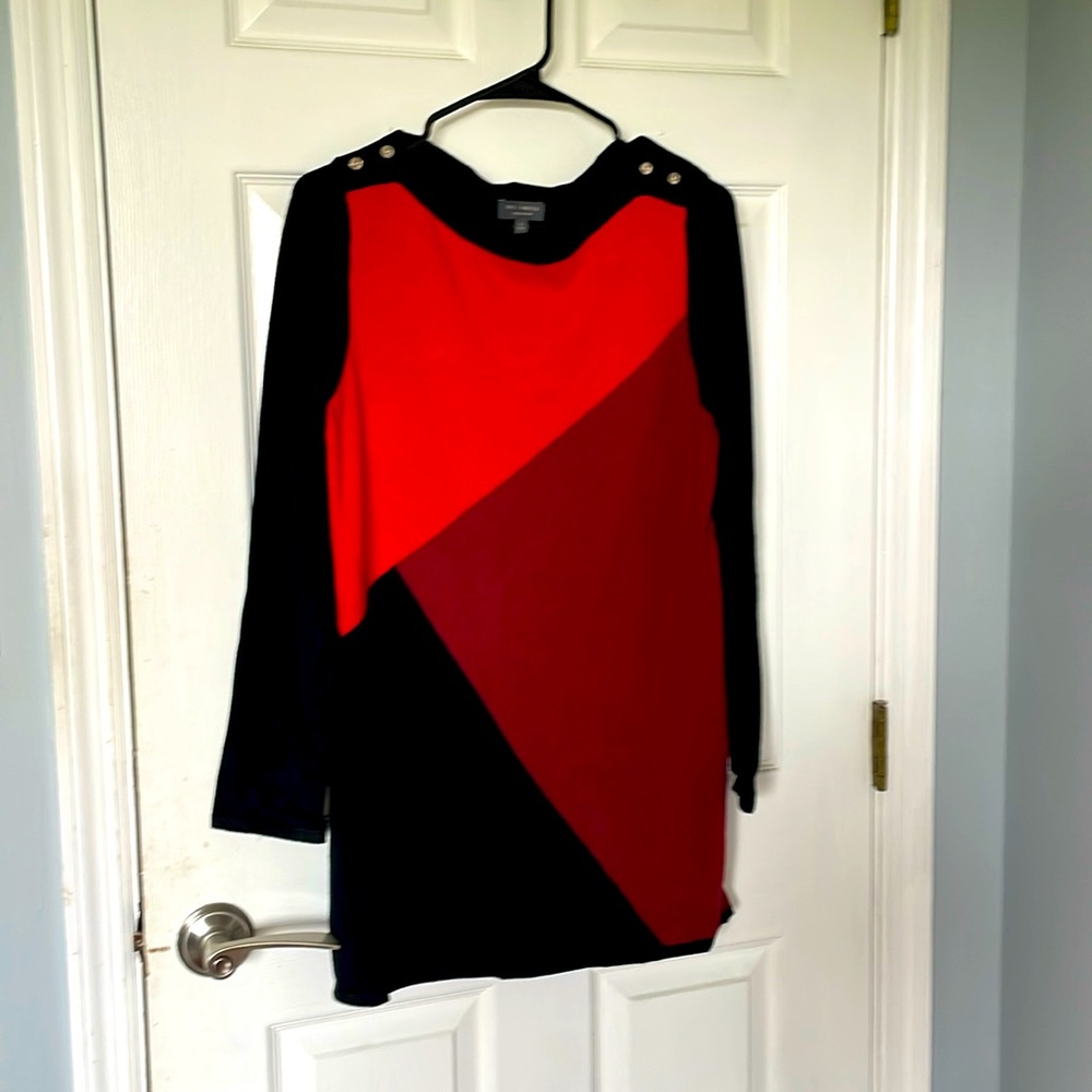 The Limited Red/Black Tunic